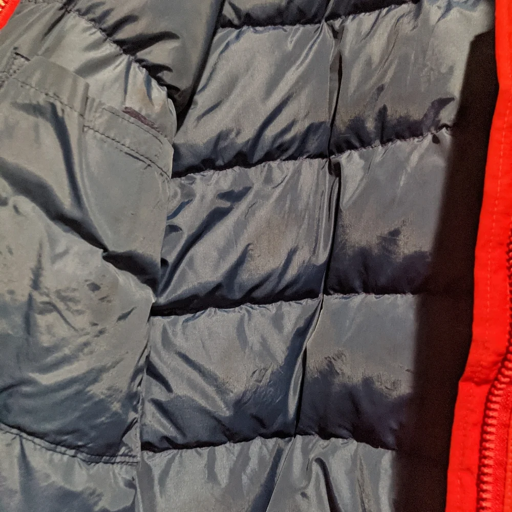 VTG North Face Goose Down 80s//90s Ski Snow Jacket XL Red Very good Condition - Picture 6 of 14